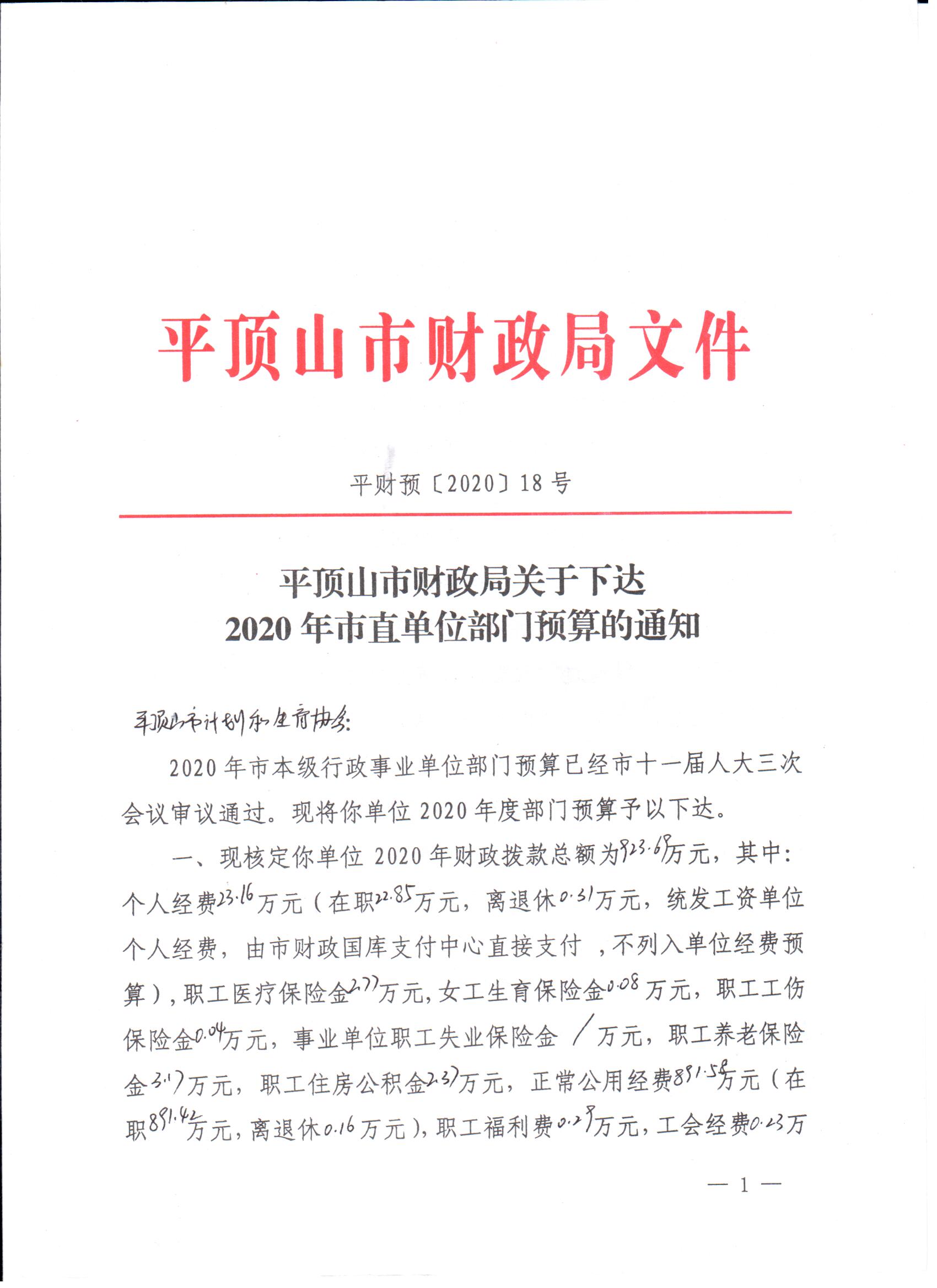 平顶山市卫健委2020年预算（含委机关、市计生协会、市计生宣教所、市医学会） 003.jpg